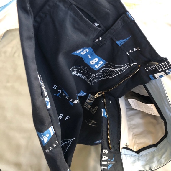 Nautica Men's Shorts Slim Fit Surf Sailing 30W New - Picture 13 of 15